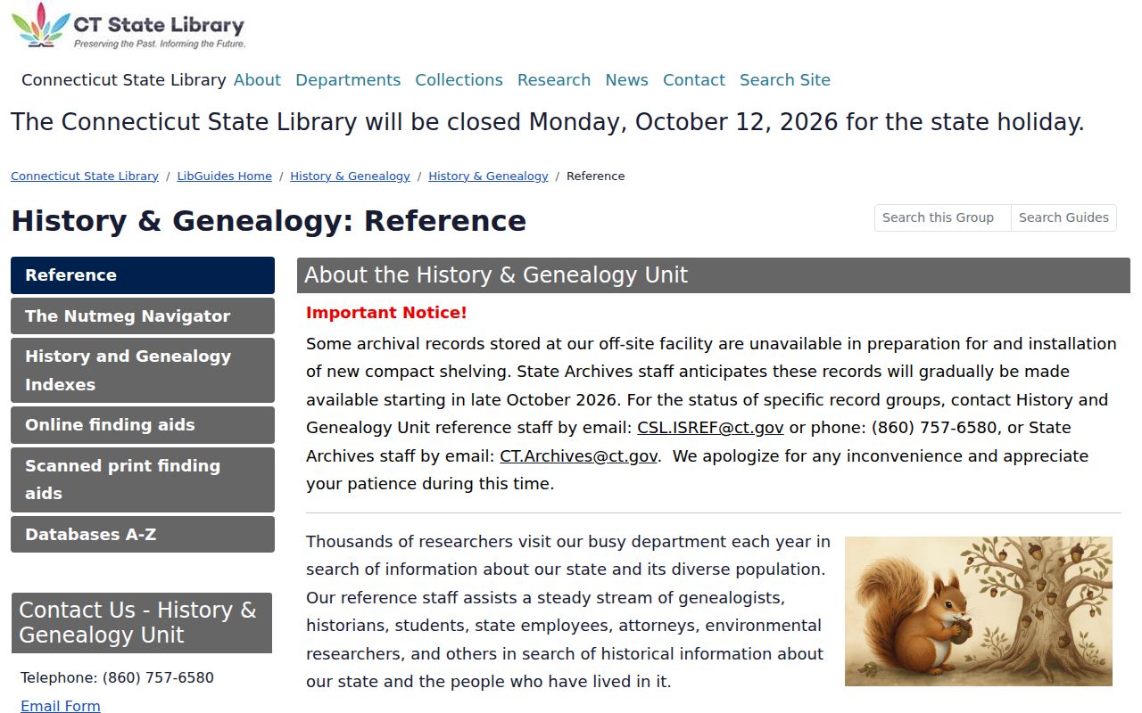 Connecticut previous residents house-history research at the State Library